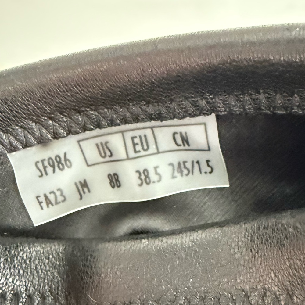 Stuart Weitzman Bootie Pointed Toe Black Stretch … - image 8